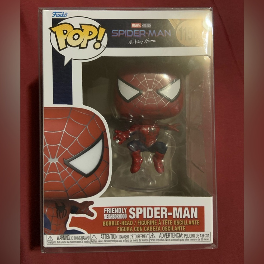 Funko Pop Spider-Man in Red and Blue Suit